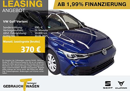 VW Golf Variant Volkswagen 1.5 TSI DSG R-LINE LM18 ST.HEIZ NAV