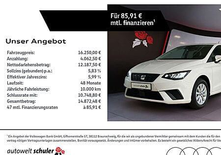 Seat Ibiza 1.0 TSI Style LED Navi SHZ GRA