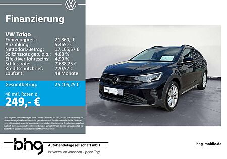 VW Taigo gebraucht kaufen VW Taigo Volkswagen GOAL1.0 TSI Kamera; ACC; LED; PDC; SHZ
