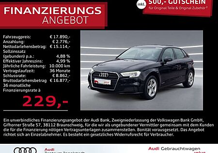 Audi A3 Sportback 30 g-tron S tronic NAVI 2xPDC GRA