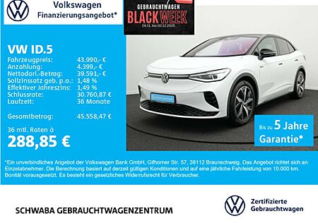 VW ID.5 Volkswagen GTX 4M Wärmep.*IQ.LIGHT*NAV*AHK*ACC*8-fach