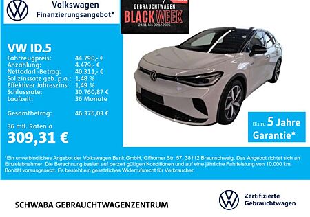 VW ID.5 Volkswagen GTX 4M Wärmep.*IQ.LIGHT*NAV*AHK*ACC*8-fach