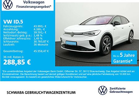 VW ID.5 Volkswagen GTX 4M Wärmep.*IQ.LIGHT*NAV*AHK*ACC*8-fach
