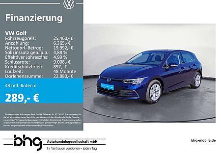 VW Golf Volkswagen 1.0 eTSI DSG Life Standheizung TravelAssist