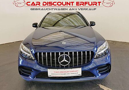 Mercedes-Benz C 300 de T Night Edition-AMG Line-LED-AHZV-TOP Zustand-
