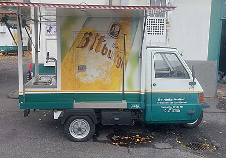 Piaggio APE mit Kühl und Zapfanlage