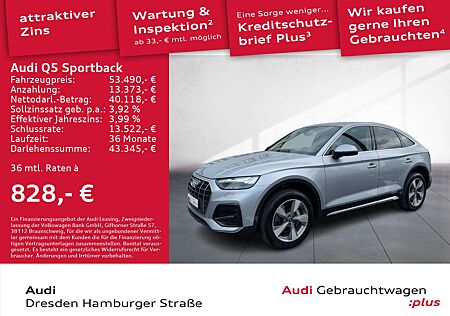 Audi Q5 50TFSI e advanced quattro Pano AHZV