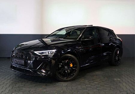 Audi e-tron Etron Sline ALL-BLACK, Exklusiv Dynamikorange