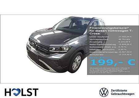 VW T-Cross Volkswagen 1.0TSI Life ACC AHK RüFaKa GJR