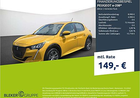 Peugeot e-208 208 (e-) 136 Active Pack