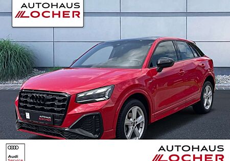 Audi Q2 30 TDI S-Line Pano Navi LED Kurvenlicht ACC Leder