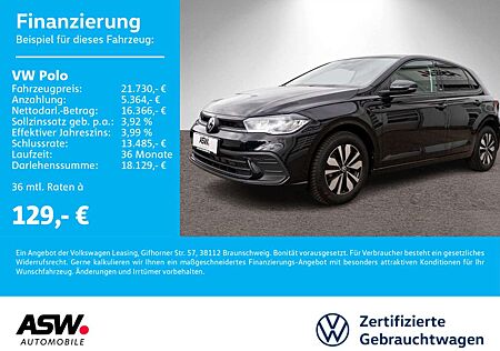 VW Polo Volkswagen Move 1.0TSI DSG LED Navi RFK VC SHZ AHK