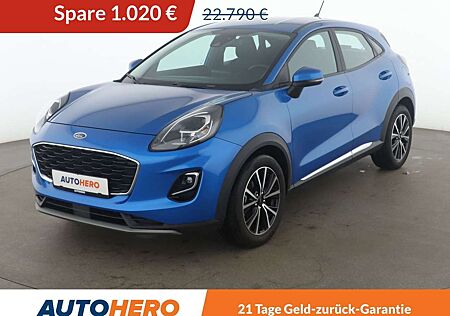 Ford Puma gebraucht kaufen Ford Puma 1.0 EcoBoost Mild-Hybrid Titanium Aut.*NAVI*LED*