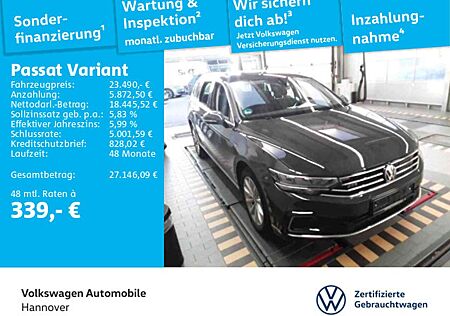 VW Passat Variant Volkswagen 1.4 TSI DSG GTE Navi Kamera ACC L