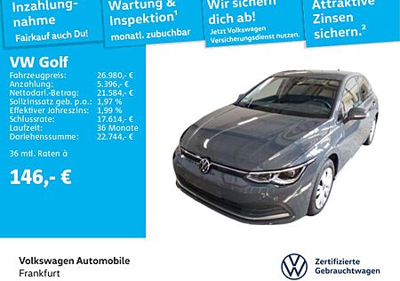 VW Golf Volkswagen VIII 2.0 TDI DSG MOVE FrontAssist IQ.Light