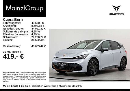 Cupra Born VZ 79kWh Pano Sennheiser HUD Navi ACC 360°