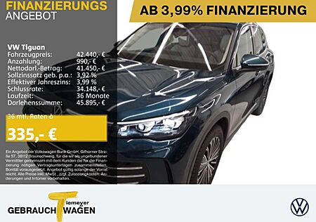 VW Tiguan Volkswagen 2.0 TDI DSG ELEGANCE LEDER PANO ST.HEIZ K