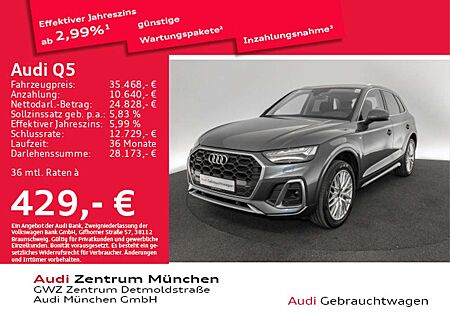 Audi Q5 50 TFSI e qu. S tronic S line HuD/Massage/Mat
