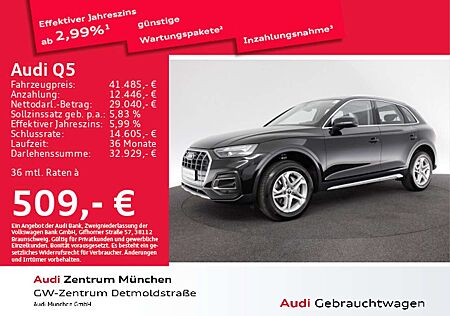 Audi Q5 40 TDI qu. S tronic advanced Pano/Navi+/PDC+