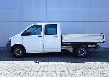 VW T5 Transporter Volkswagen Pritsche Doppelkabine+AHK+Klima
