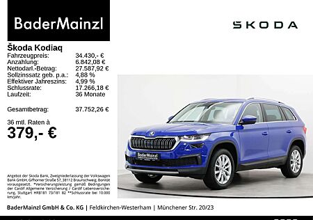 Skoda Kodiaq 2.0 TDI 4x4 DSG Style Matrix Kamera Navi