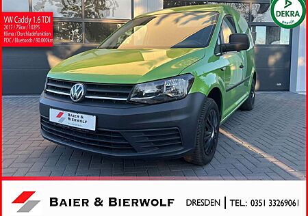 VW Caddy Volkswagen Nfz Kasten 2017 Klima PDC Bluetooth MwSt.