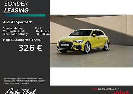 Audi A3 S line 40TFSI e Stronic Navi LED vi