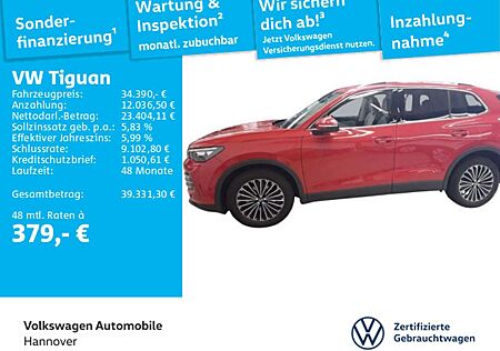 VW Tiguan Volkswagen 1.5 eTSI DSG Elegance Navi AHK LED ACC Di