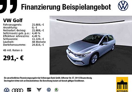 VW Golf Volkswagen VIII 1.0 eTSI Life DSG *ACC*App-Connect*