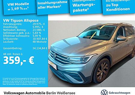 VW Tiguan Allspace Volkswagen 2.0 TDI Life*AHK*RFK*NAVI*SHZ*KL