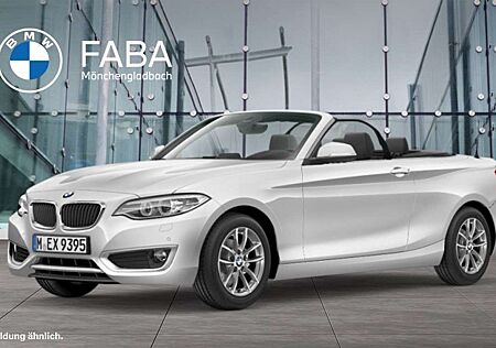 BMW 218 i Cabrio Advantage HiFi Xenon Navi Bus. USB