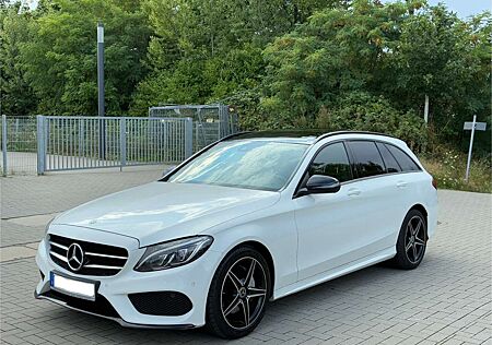 Mercedes-Benz C 200 T 9G-TRONIC. AMG-Sportpaket Plus. Panorama.