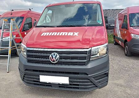 VW Crafter Volkswagen Kasten 35 mittellang FWD Regalsystem PDC