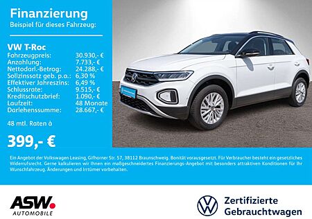 VW T-Roc Volkswagen Life 1.5 TSI DSG Navi LED Standheizung AHK