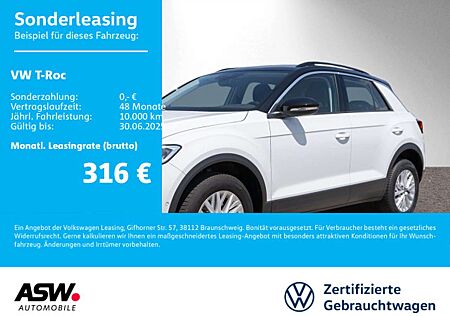 VW T-Roc Volkswagen Life 1.5 TSI DSG Navi LED Standheizung AHK
