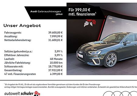 Audi A4 Avant 50 3.0 TDI quattro S-line AHK Navi RFK ACC