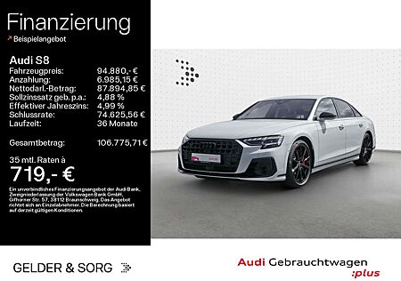 Audi S8 TFSI OptikSchwarz*Karmesinrot*Dinamica*HuD