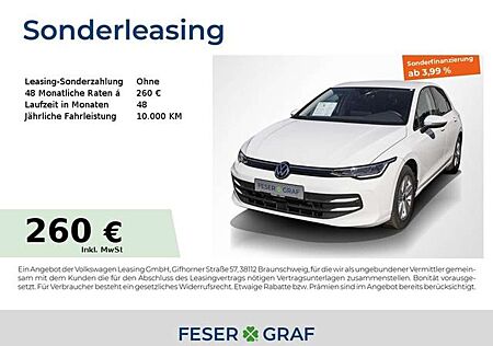 VW Golf Volkswagen 8 Life 1.5 TSI APP AreaView LED SiHz