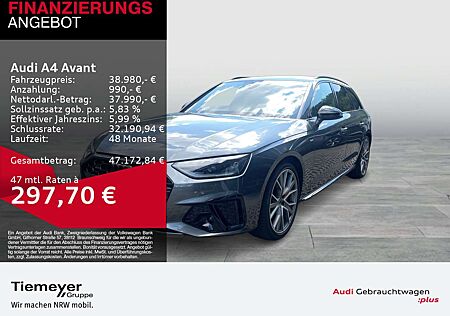 Audi A4 40 TFSI Q 2x S LINE LM19 KAMERA NAVI+
