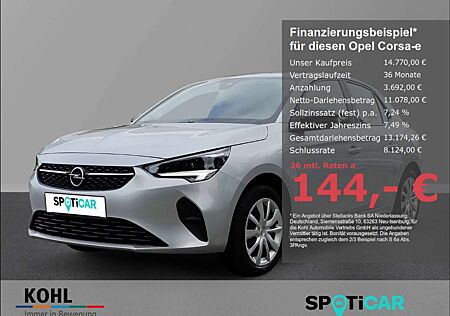 Opel Corsa-e F Edition Berganfahrass. Verkehrszeichenerk. Müdig