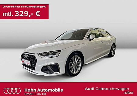 Audi A4 Lim 40TFSI quatt S-trc S-line Matrix AHK CAM