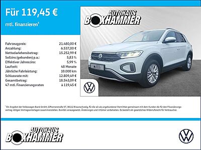 Volkswagen T-Roc 1,0 TSI Life NAVI+ACC+LED+LIGHT.ASISST