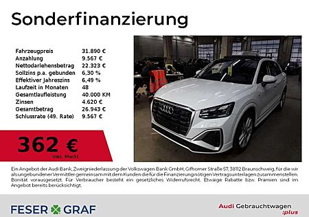 Audi Q2 35 TFSI S tronic S Line Ext Pano,Kamera,Navi,Matri