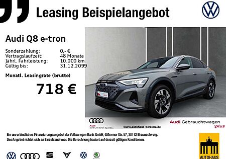 Audi Q8 e-tron 50 Sportback qu. Adv. *NAV+*STADT*
