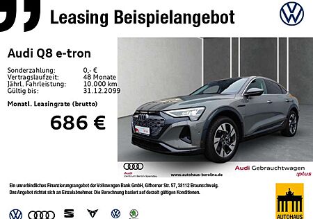 Audi Q8 e-tron 50 Sportback qu. Adv. *NAV+*STADT*