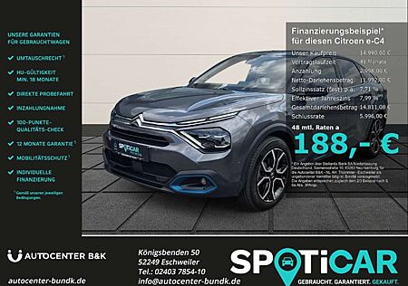 Citroën E-C4 X Citroen E-C4 Electric 136 SHINE SHZ Navi 360° Kamera Android Auto Apple