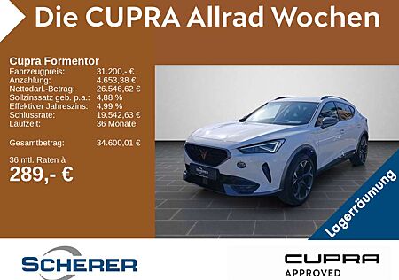 Cupra Formentor VZ 2.0 TSI DSG 4Drive MATRIX LED NAVI