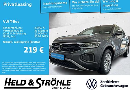 VW T-Roc Volkswagen Life 1.5 TSI LED NAV KAM PARKLENK DAB+ SHZ