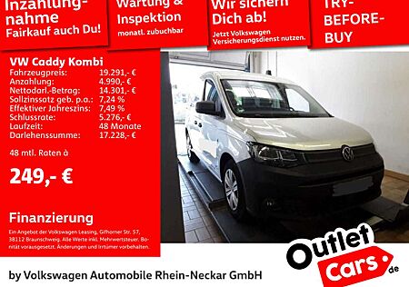 VW Caddy Volkswagen 2.0 TDI Klima PDC ACC 5-Sitzer uvm