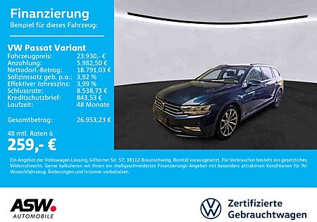 VW Passat Variant Volkswagen R-Line 2.0TDI DSG LED Nav RFK AHK